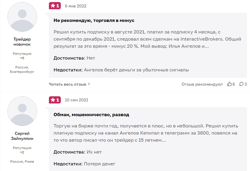 angelov capital отзывы