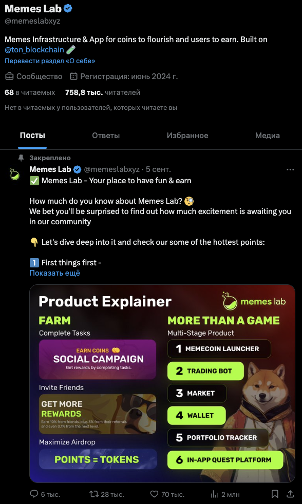 бот memes lab bot