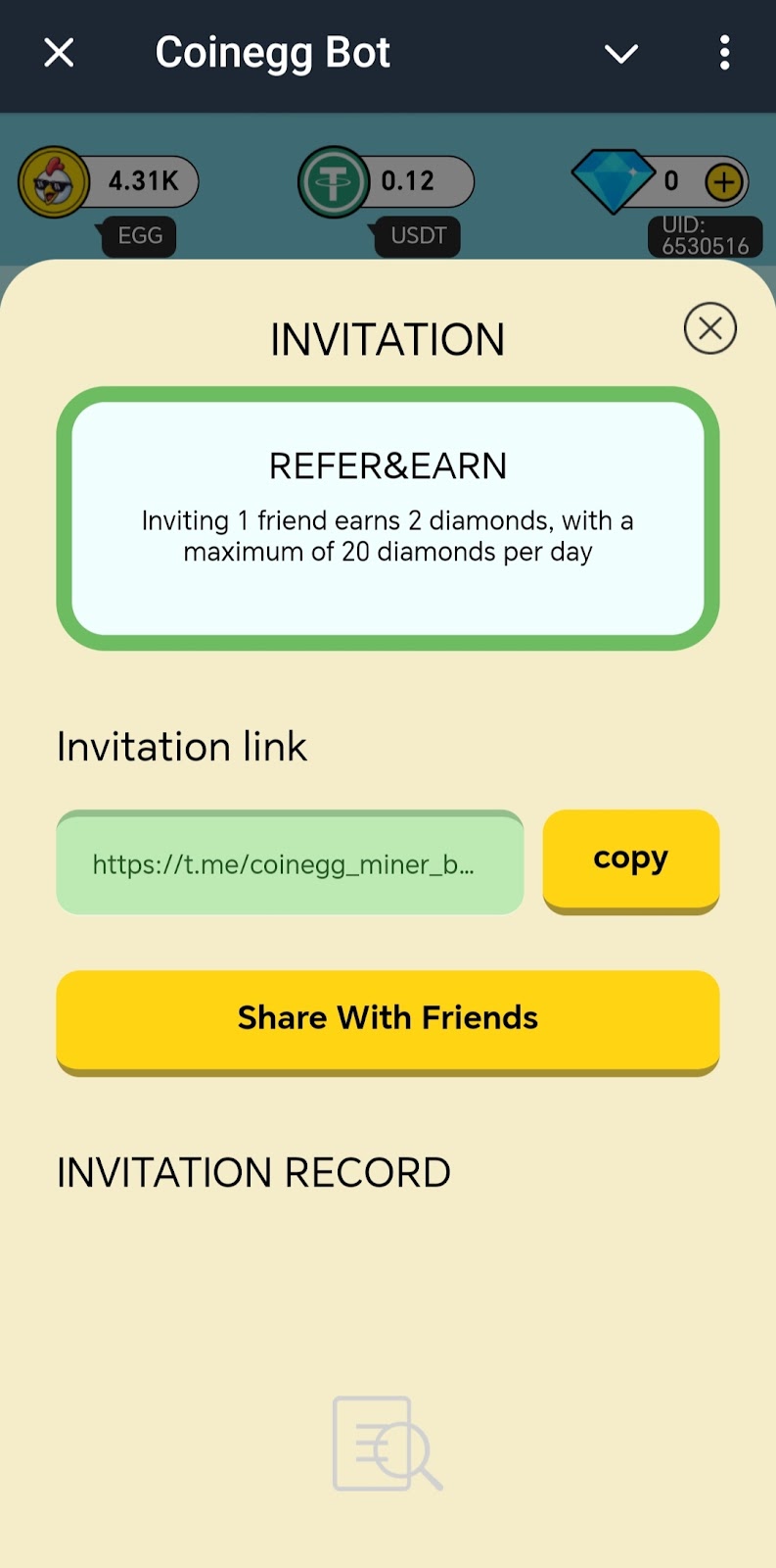 coinegg miner bot