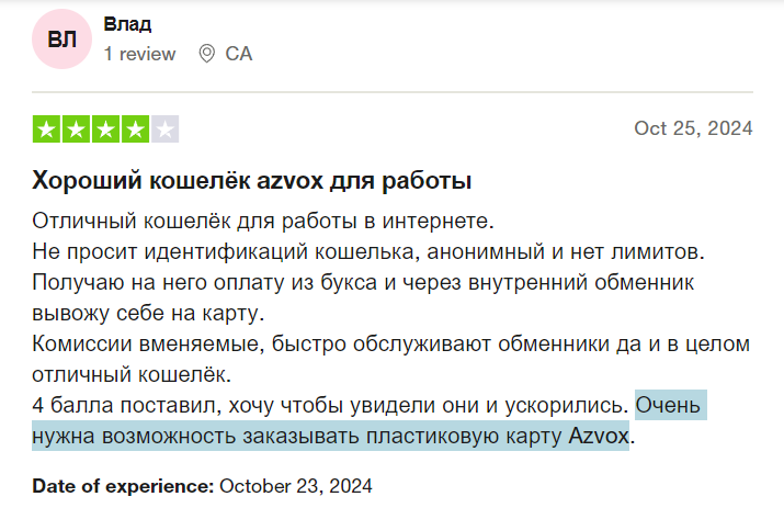 azvox заработок
