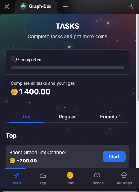 graph dex телеграмм