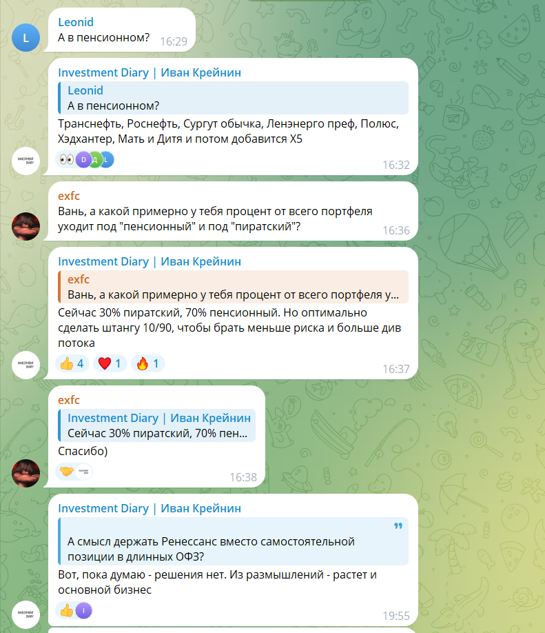 иван крейнин телеграм