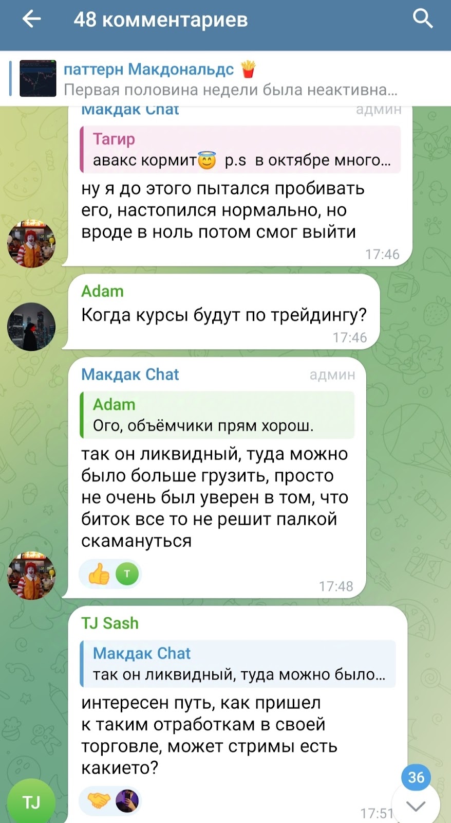 паттерн макдональдс трейдинг