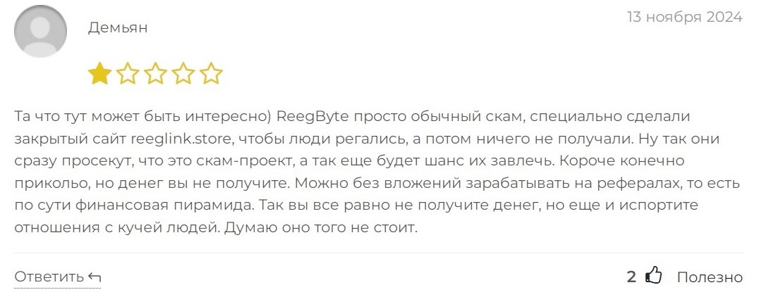 reegbyte обзор