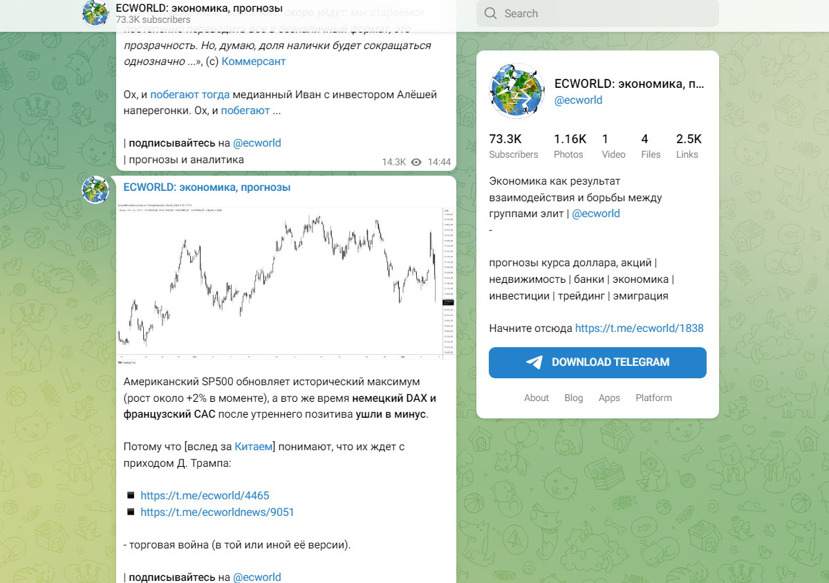 скрытые записи ecworld news дзен