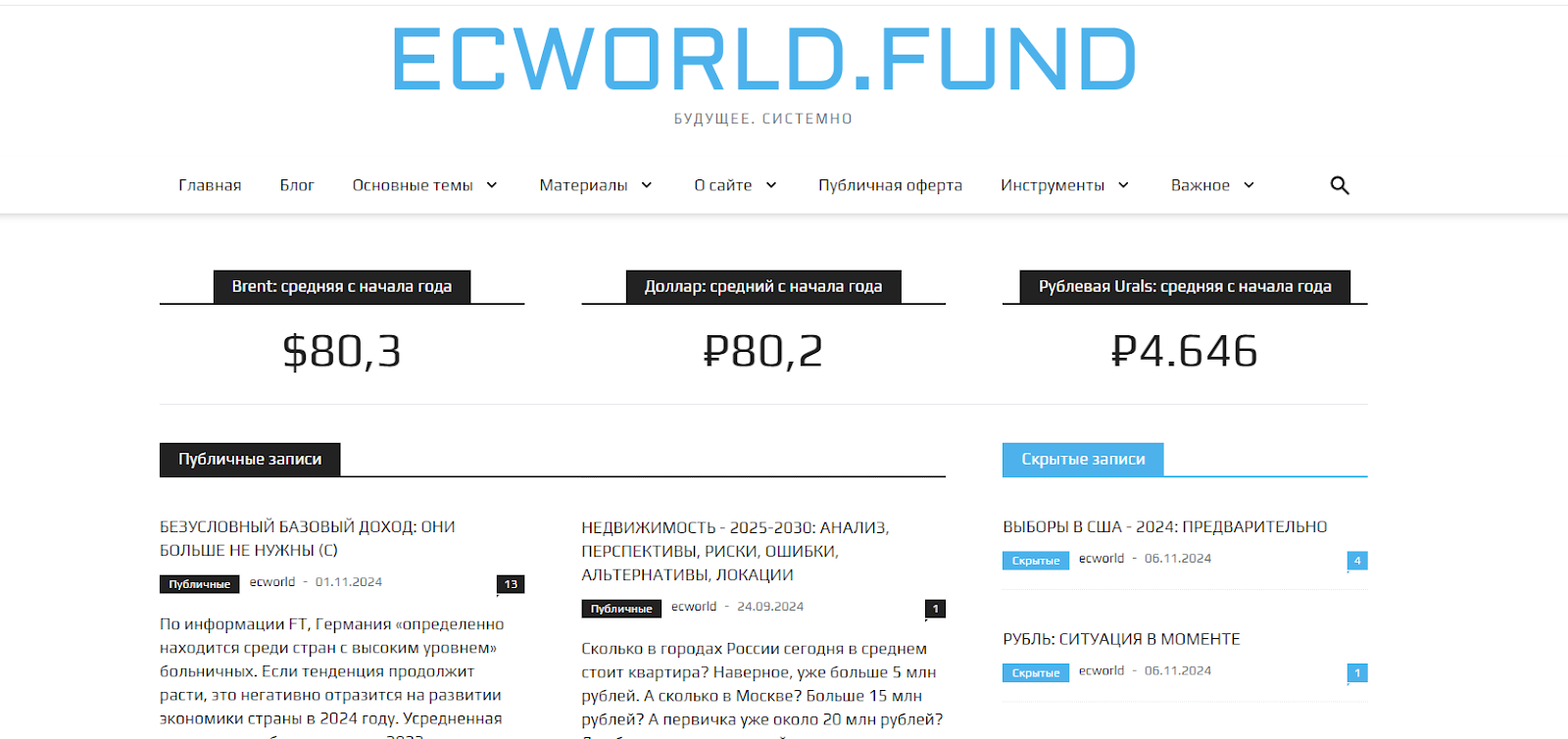 телеграмм канал ecworld