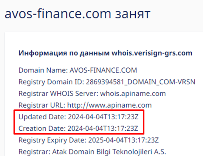 User Avos Finance Net