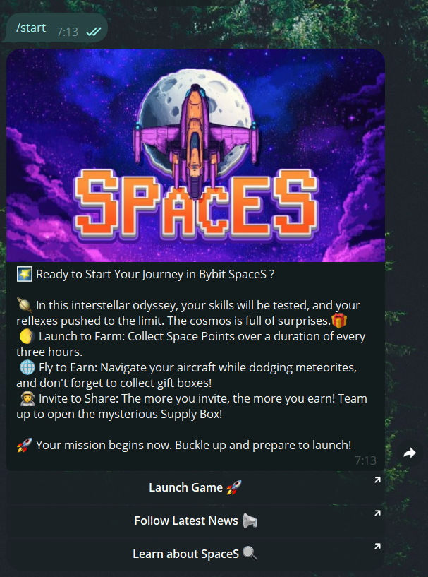 bybit spaces когда листинг