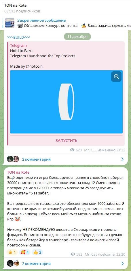 Cat на Тоне