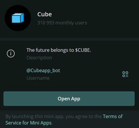 cube майнинг