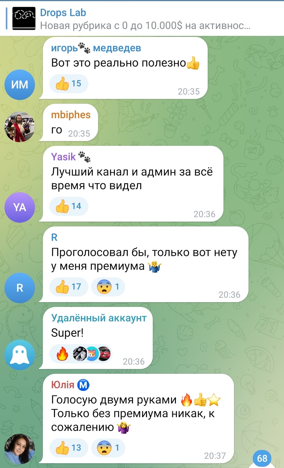 drops lab отзывы