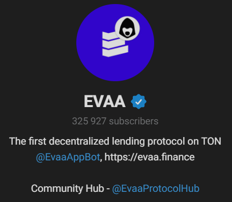 Evaa телеграмм