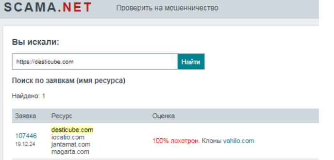https desticube com отзывы