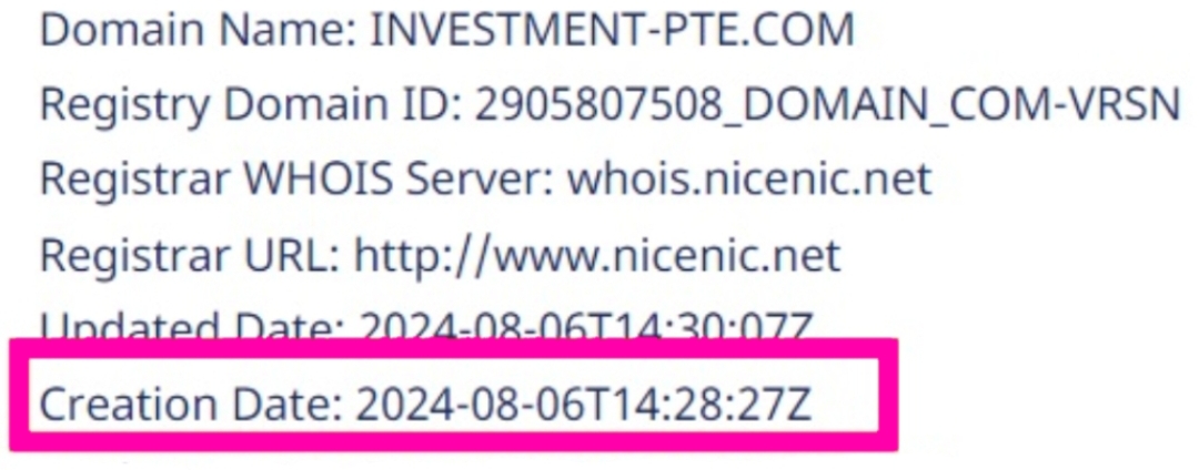 investment pte com