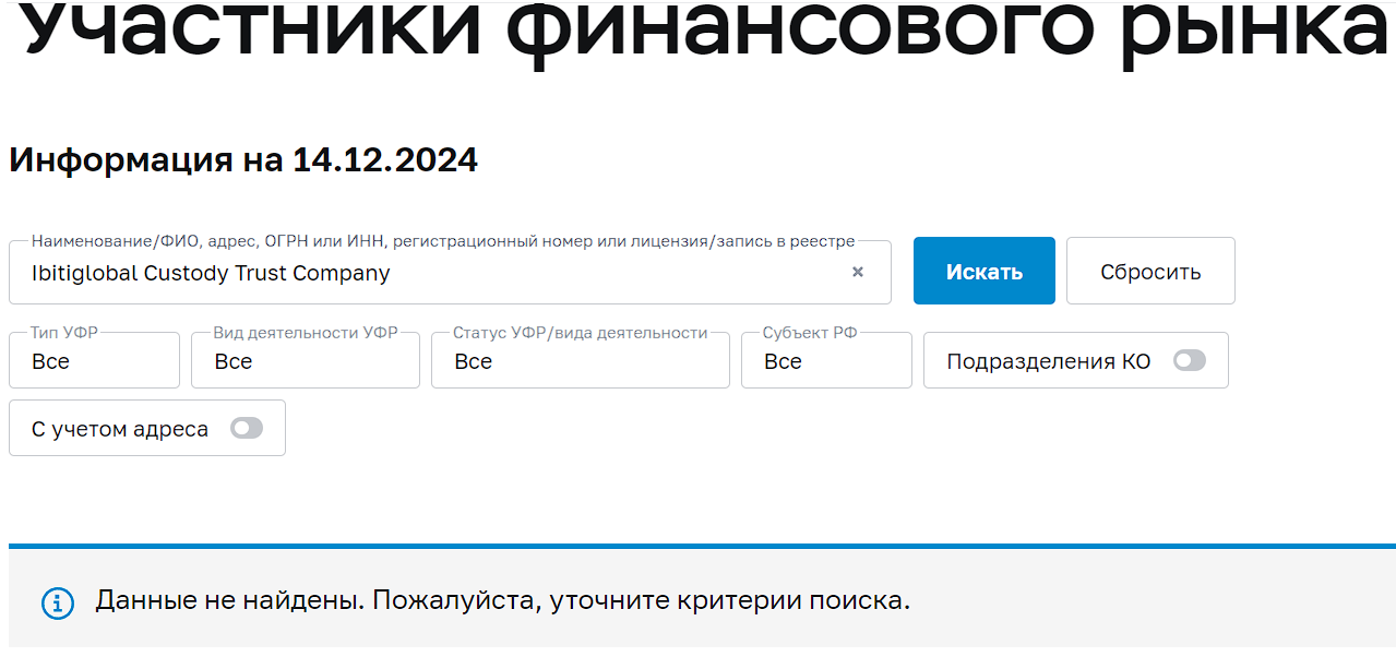 отзывы о сайте ibitiglobal com