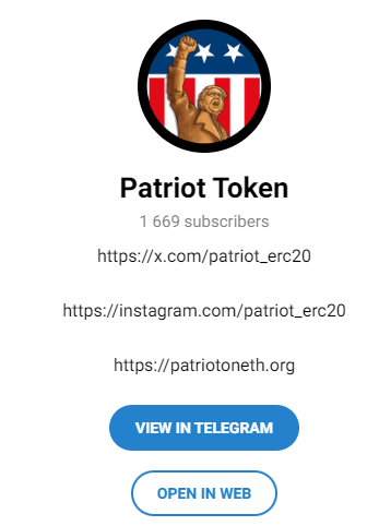 patriot token