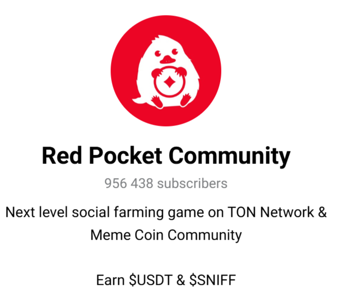 red pocket telegram