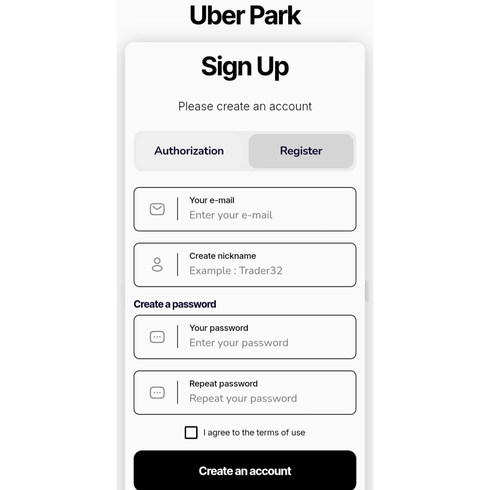 uber park инвестиции