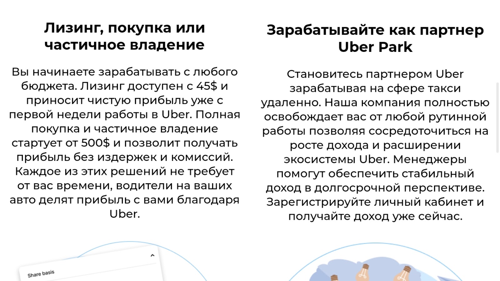 uber park net лизинг отзывы