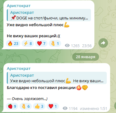 аристократ тг
