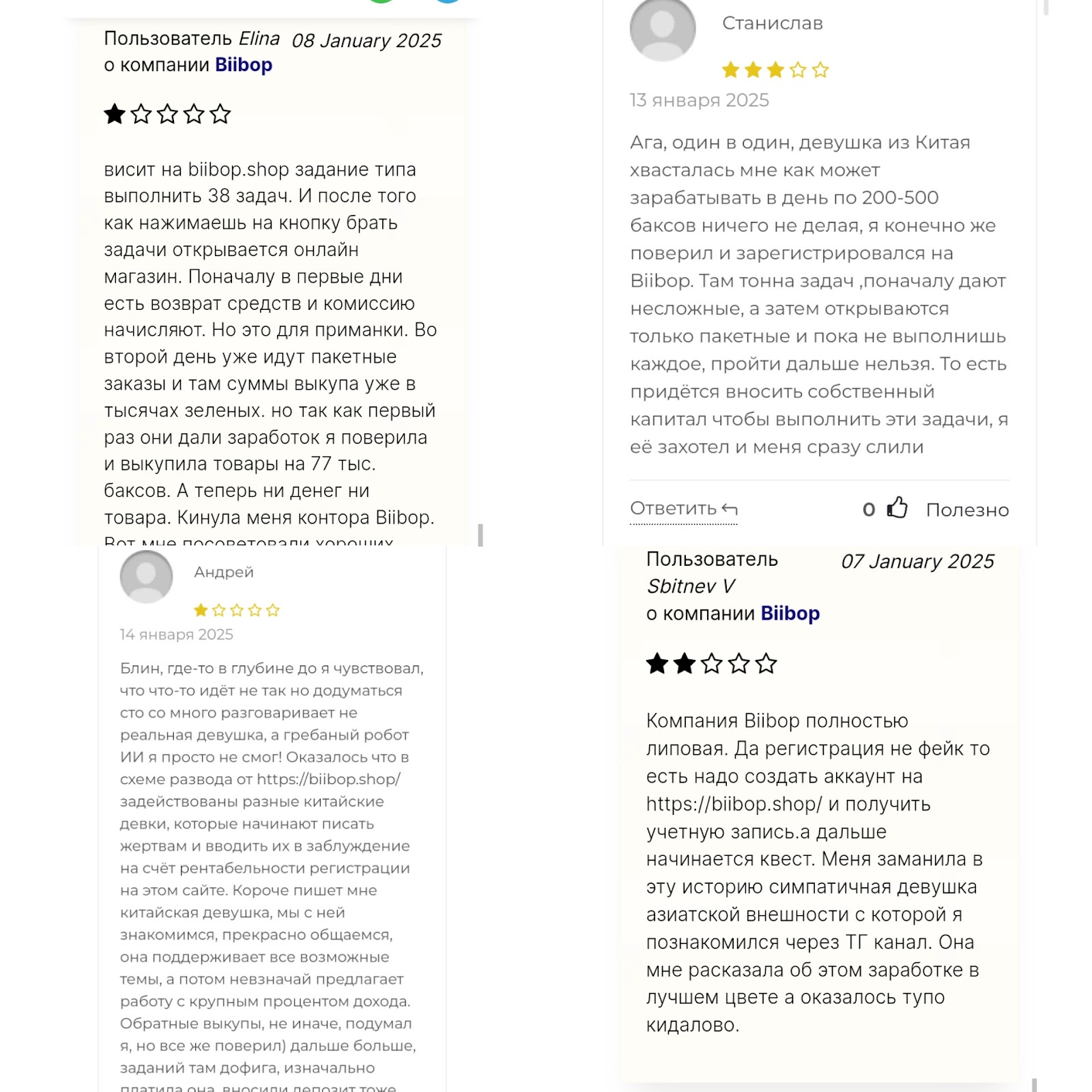 biibop отзывы