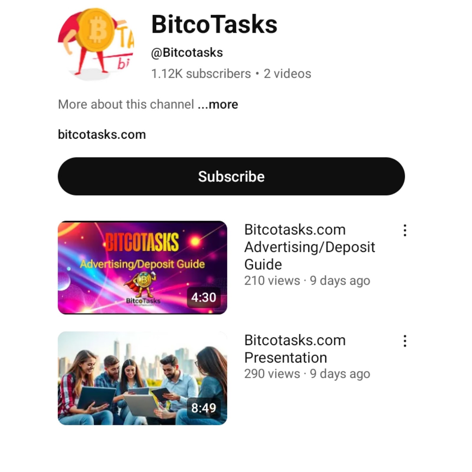 bitco tasks