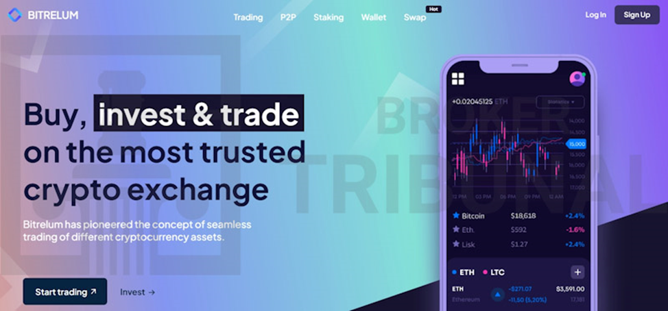 Bitrelum биржа