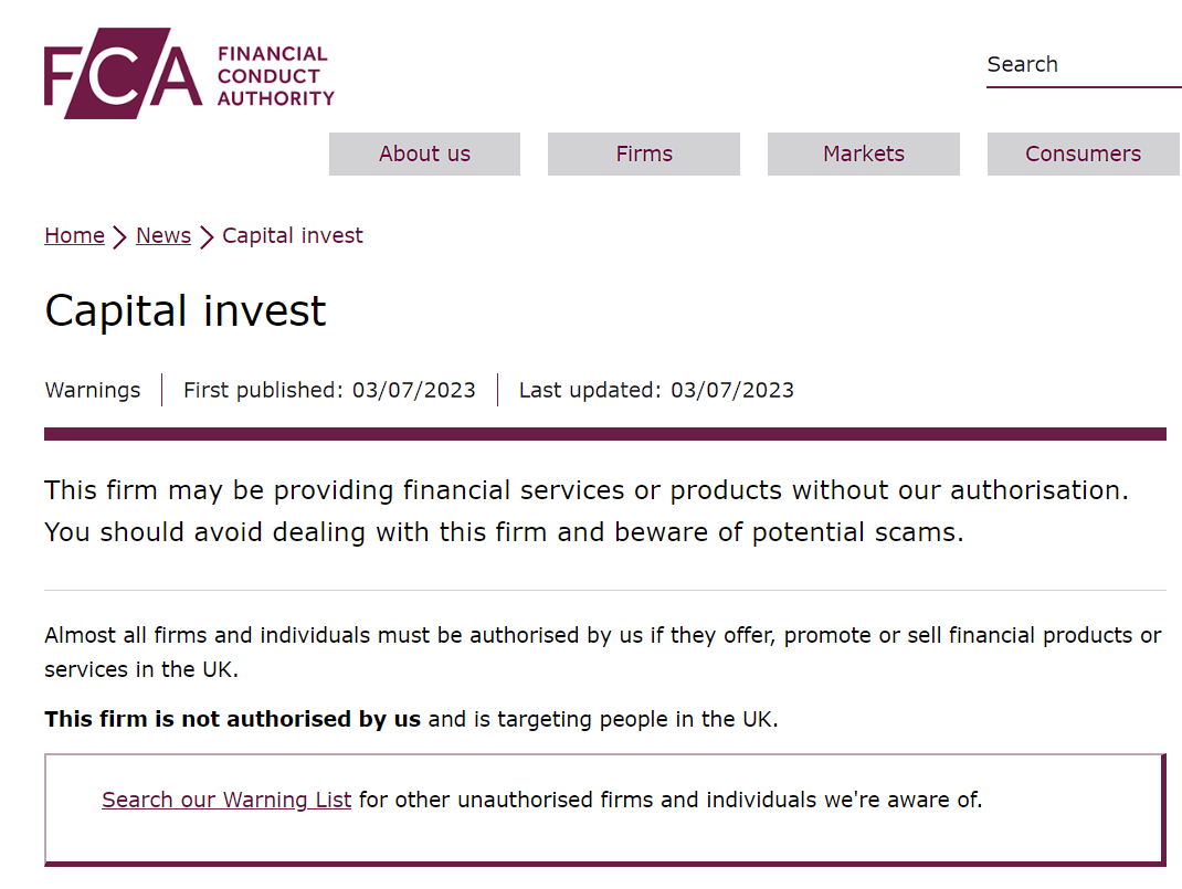 capitalinvestworld