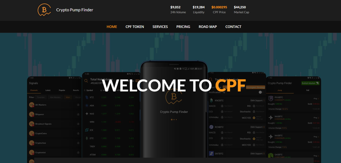 crypto pump finder