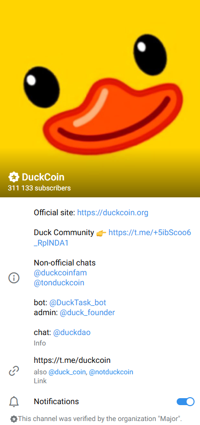duck токен