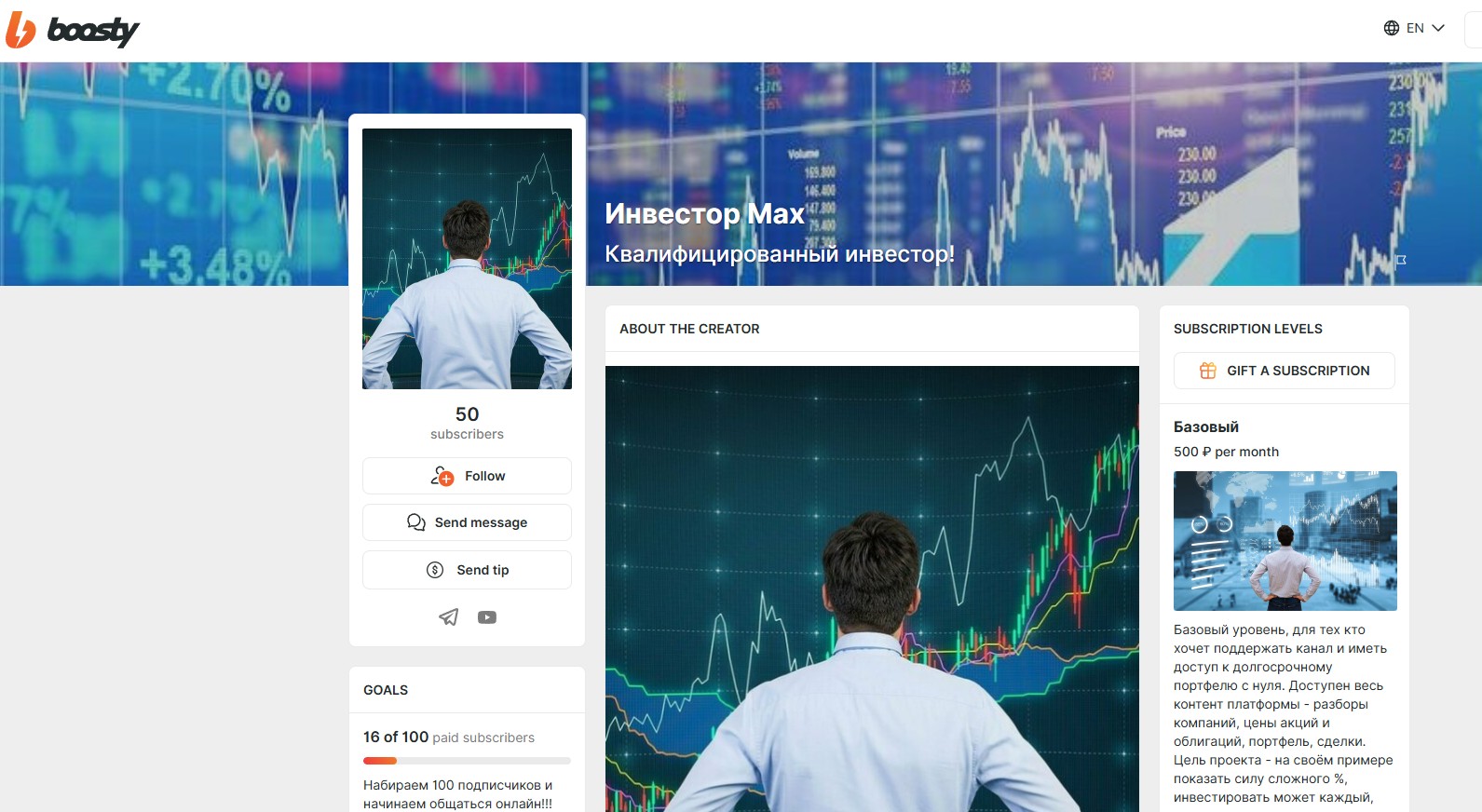 дзен инвестор макс