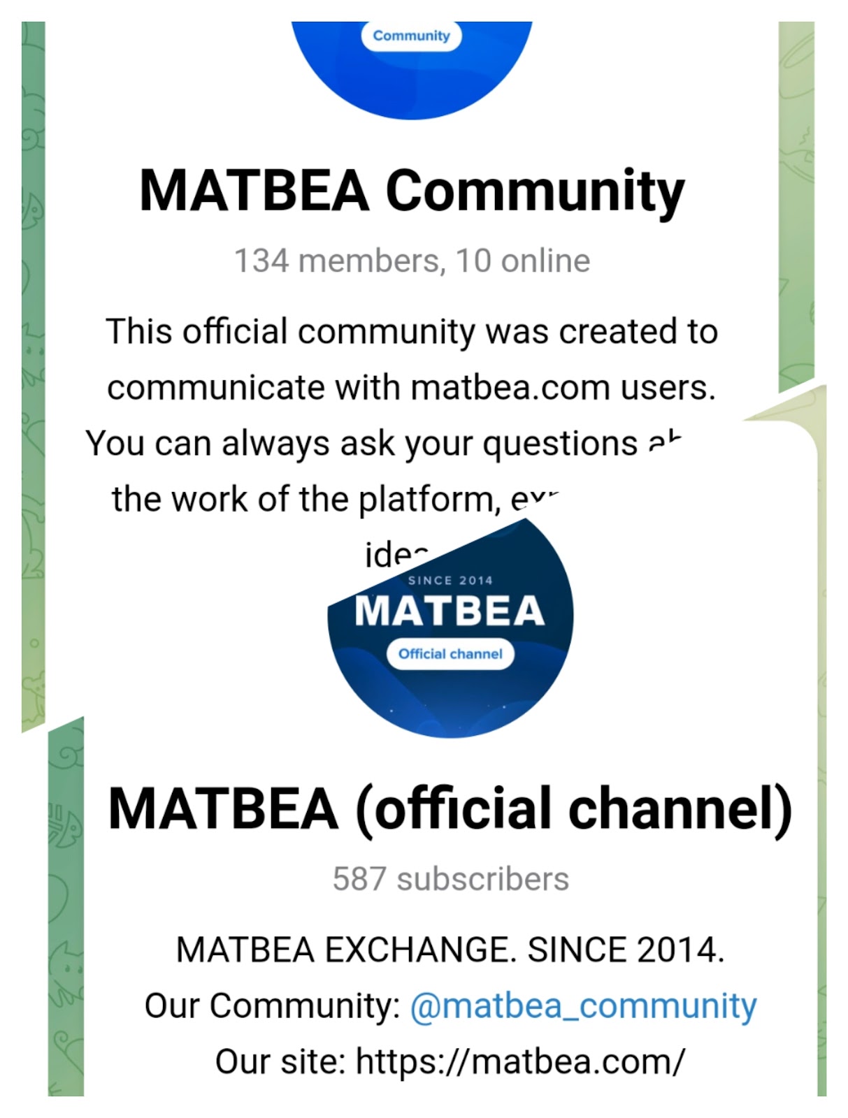 Matbea telegram