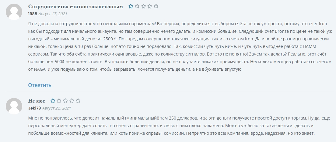 naga трейдинг