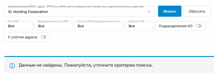 sl holdings обзор