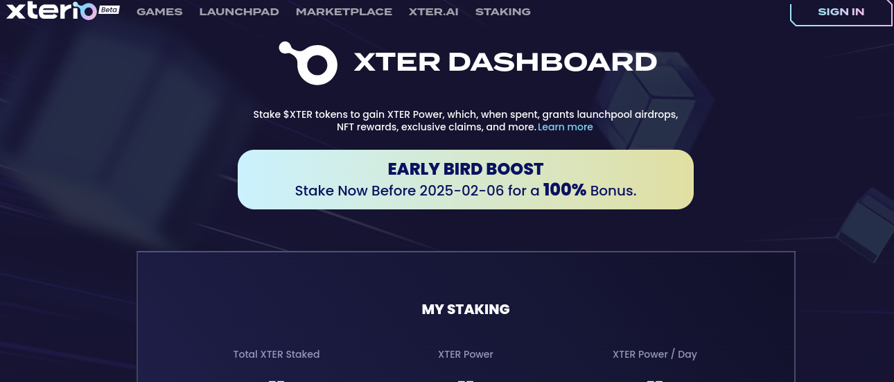xter io