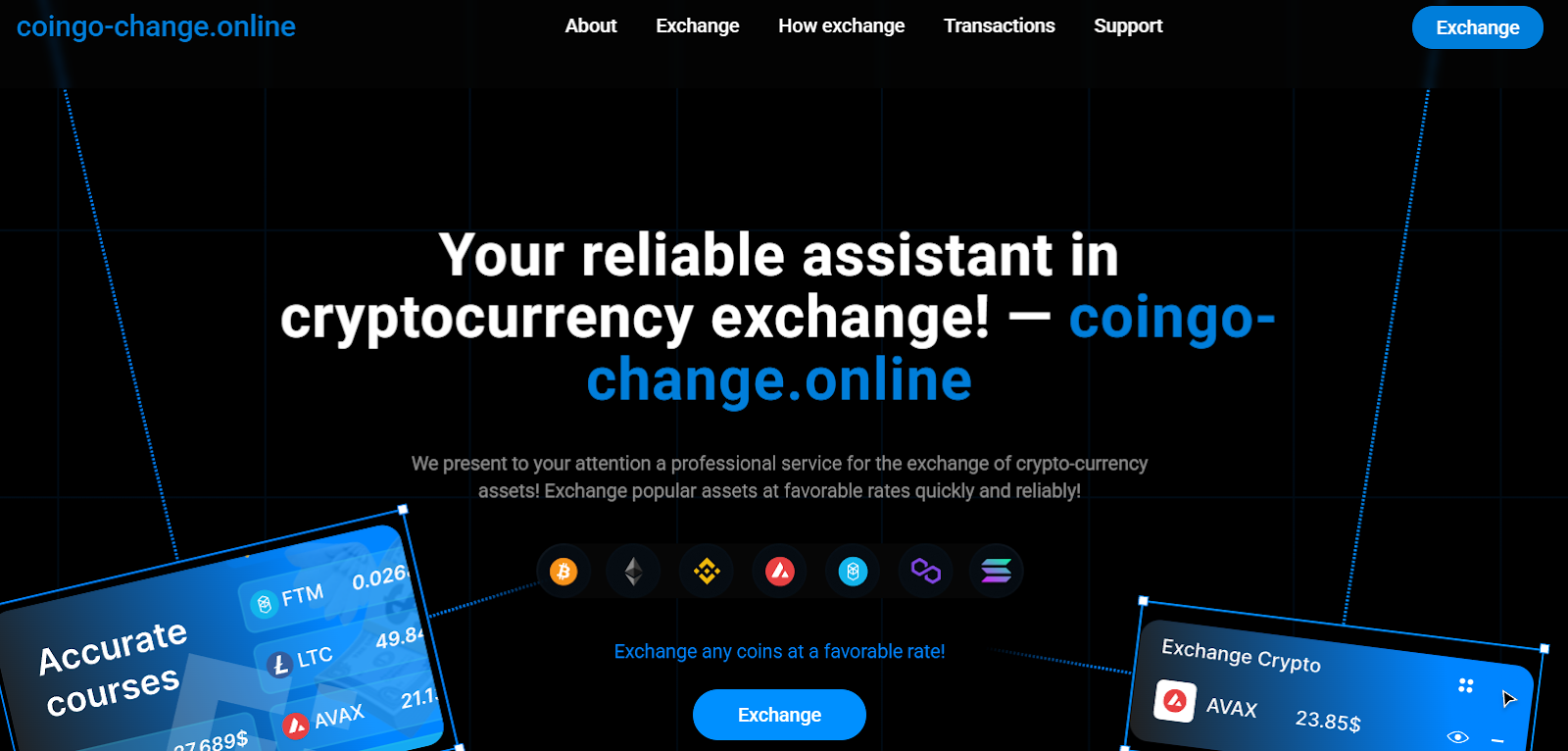coingo change online