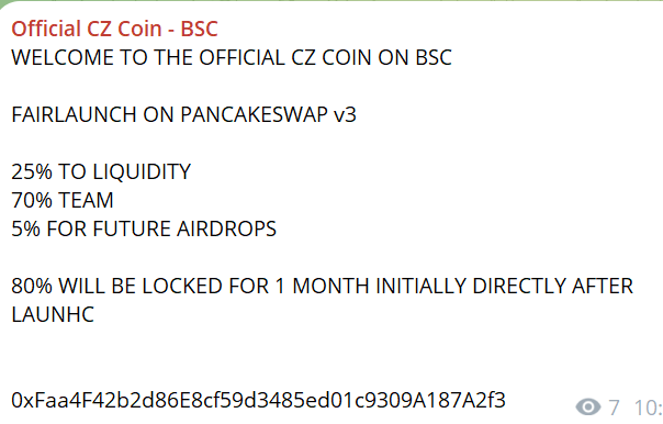 cz official coin