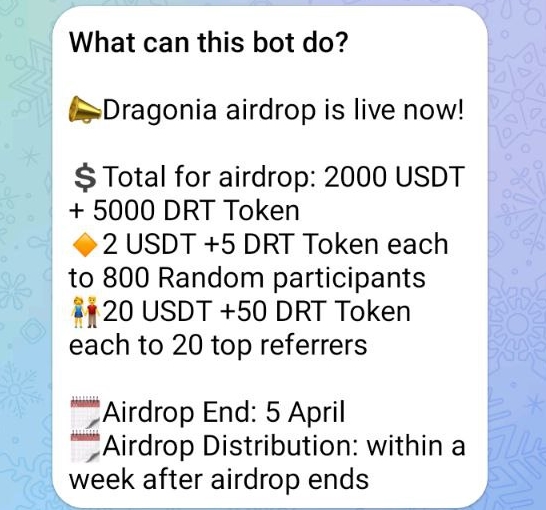 dragonia game телеграм