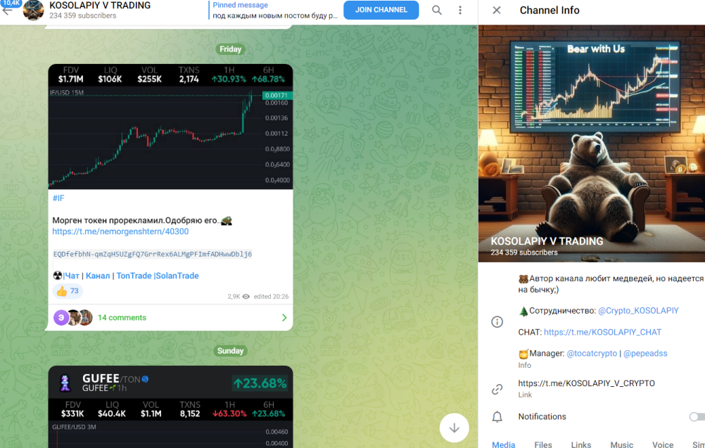 KOSOLAPIY V TRADING