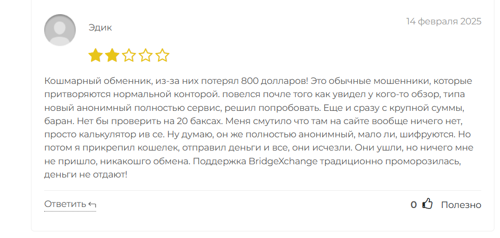 bridgexchangesupport отзывы