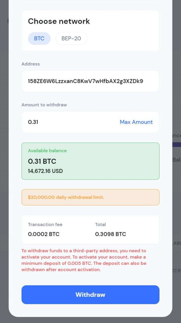legacydex биржа