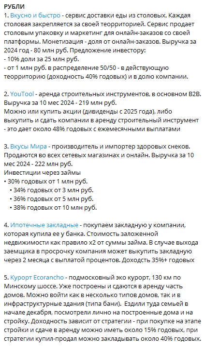 осознанные инвестиции