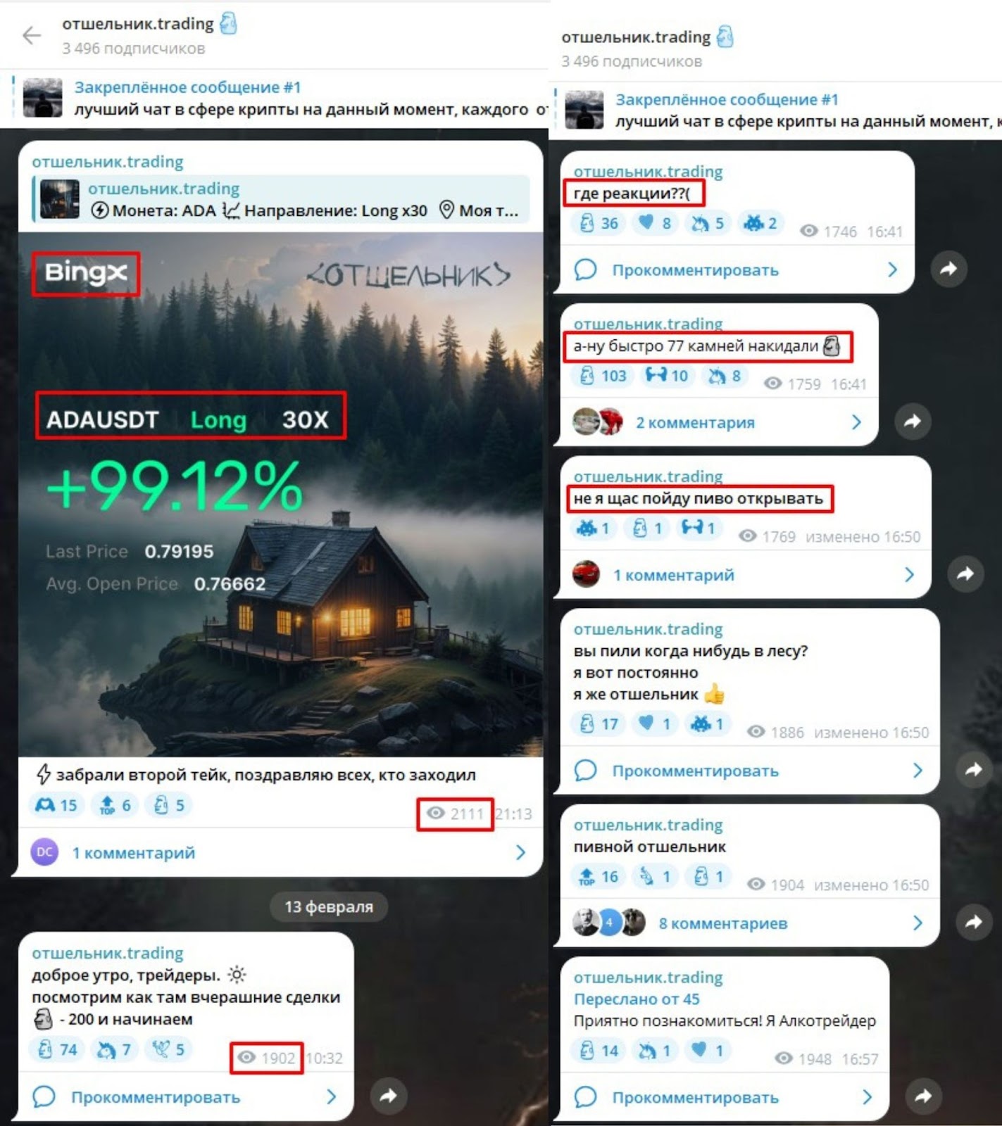 Отшельник Trading