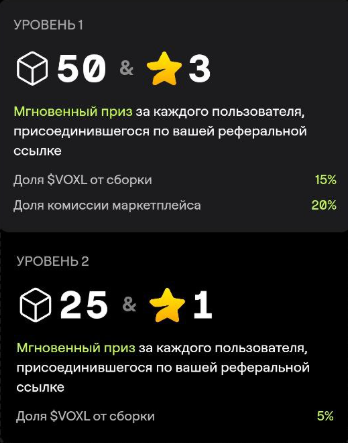 voxel build to earn bot