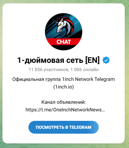 1inch перспективы