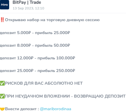 Bitpay Trade