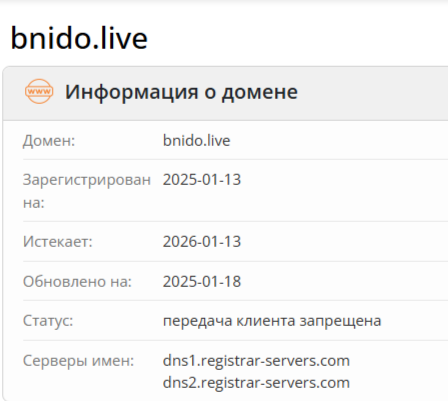Bnido отзывы