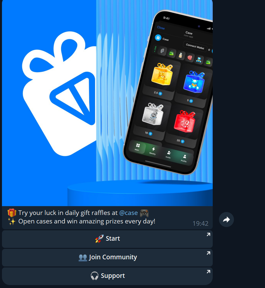 case телеграм