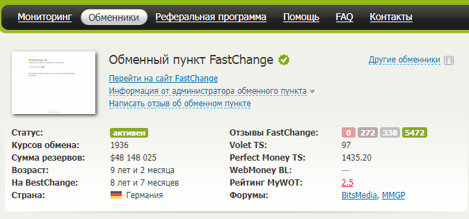fast change обменник fast change обменник