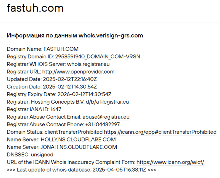 fastuh отзывы